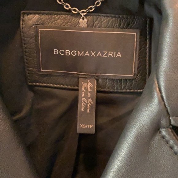 BCBGMaxAzria Leather Jacket - Picture 3 of 3